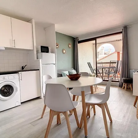 La Coudalere - F2 Avec Wifi - Vue Sur Sunset - Piscine Chauffee Apartment Le Barcares